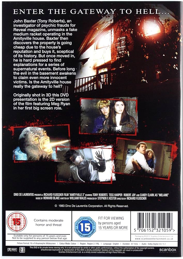 AMITYVILLE 3 悪魔の棲む家Part3 VHD Amityville 3-D (1983) - IMDb